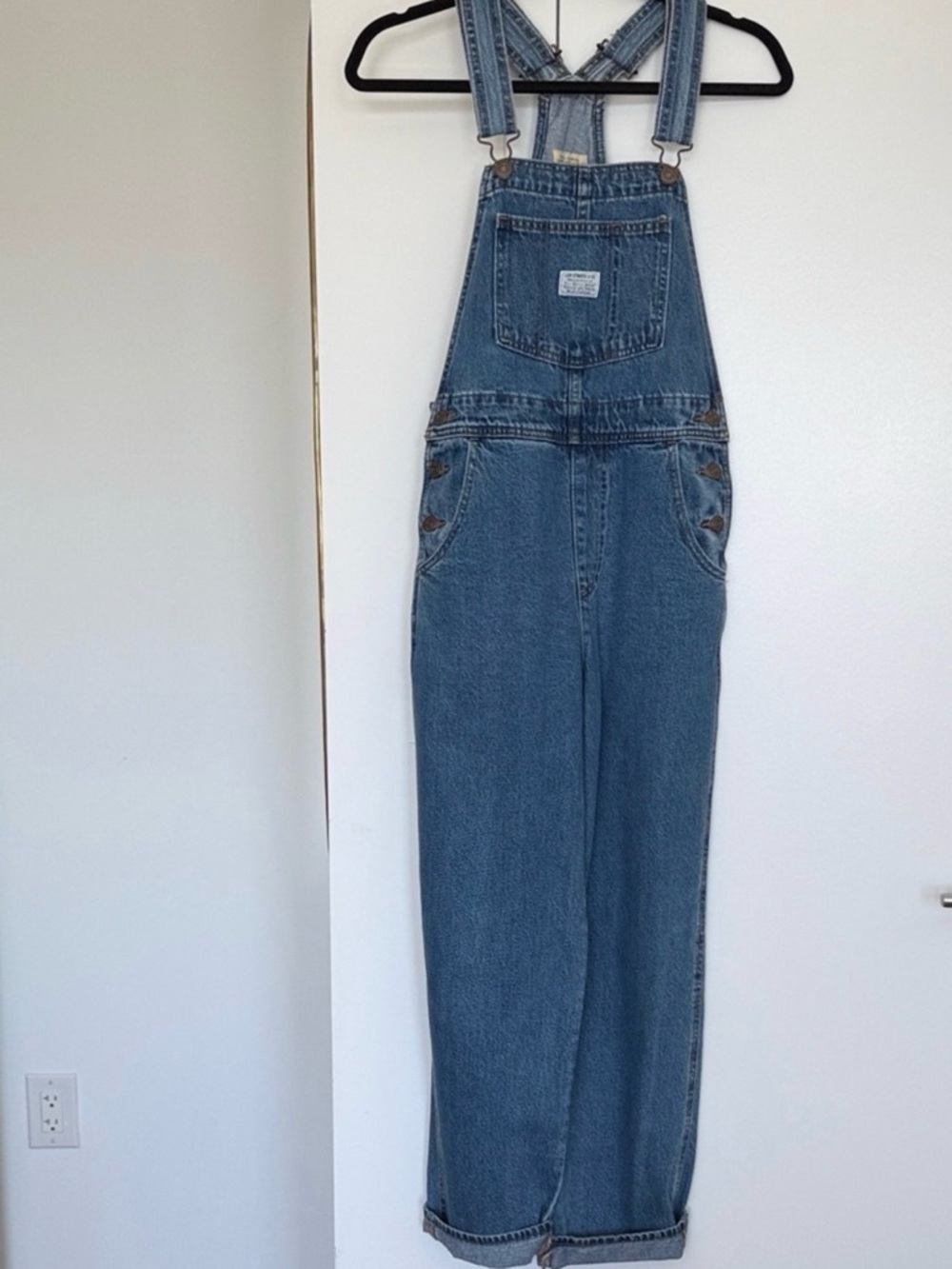 Levi's Blue Denim Women's Overalls